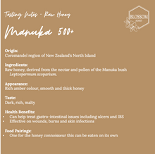 Load image into Gallery viewer, MANUKA 500+