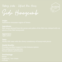 Load image into Gallery viewer, SIDR HONEYCOMB RAW INFUSION