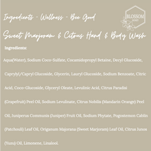 Load image into Gallery viewer, SWEET MARJORAM & CITRUS HAND & BODY WASH