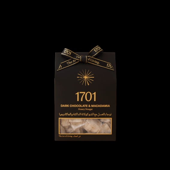 1701 DARK CHOCOLATE & MACADEMIA HONEY NOUGAT